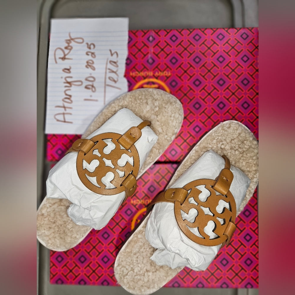 Tory Burch Miller Cloud Shearling